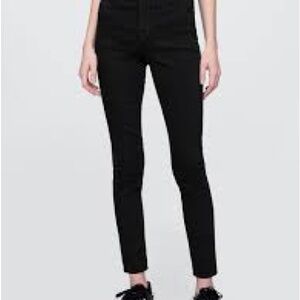 Gap true skinny black jeans nwt size 29 long